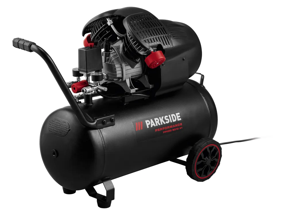 PARKSIDE PERFORMANCE® Dvojpiestový kompresor PPKOD 5010 A1