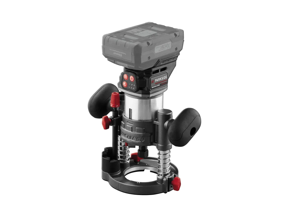 PARKSIDE PERFORMANCE® Fraiseuse multifonction sans fil + Batterie + Chargeur rapide, 20 V