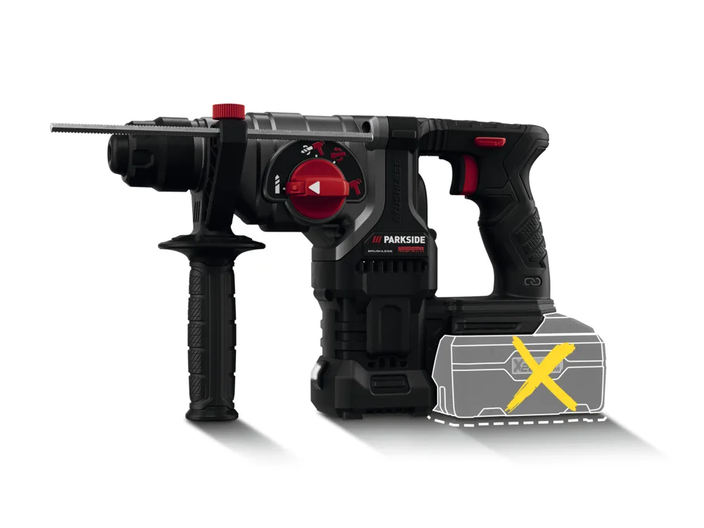 PARKSIDE PERFORMANCE® Marteau perforateur sans fil 20 V »PKHAP 20-Li C3«, sans batterie ni chargeur