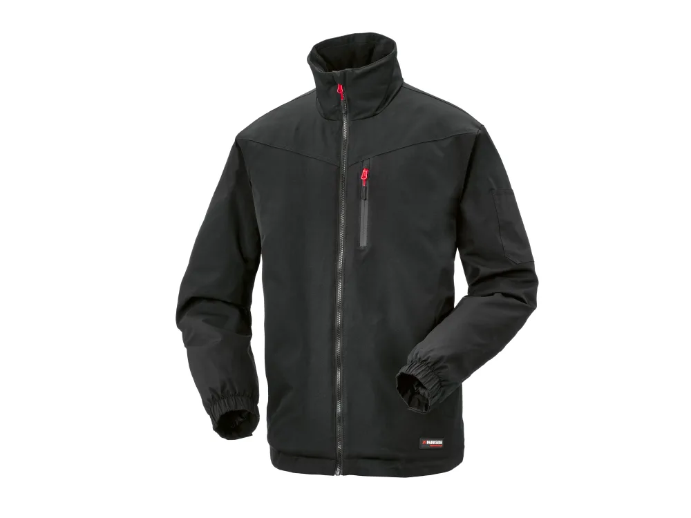 PARKSIDE PERFORMANCE® Pánska pracovná bunda s podšívkou (čierna, L (52/54))