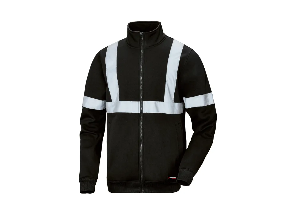 PARKSIDE PERFORMANCE® Pánska reflexná mikina (čierna, M (48/50))