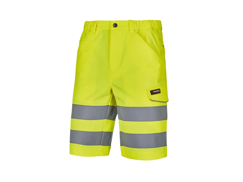 PARKSIDE PERFORMANCE® Pánske krátke softšelové výstražné montérky (54)