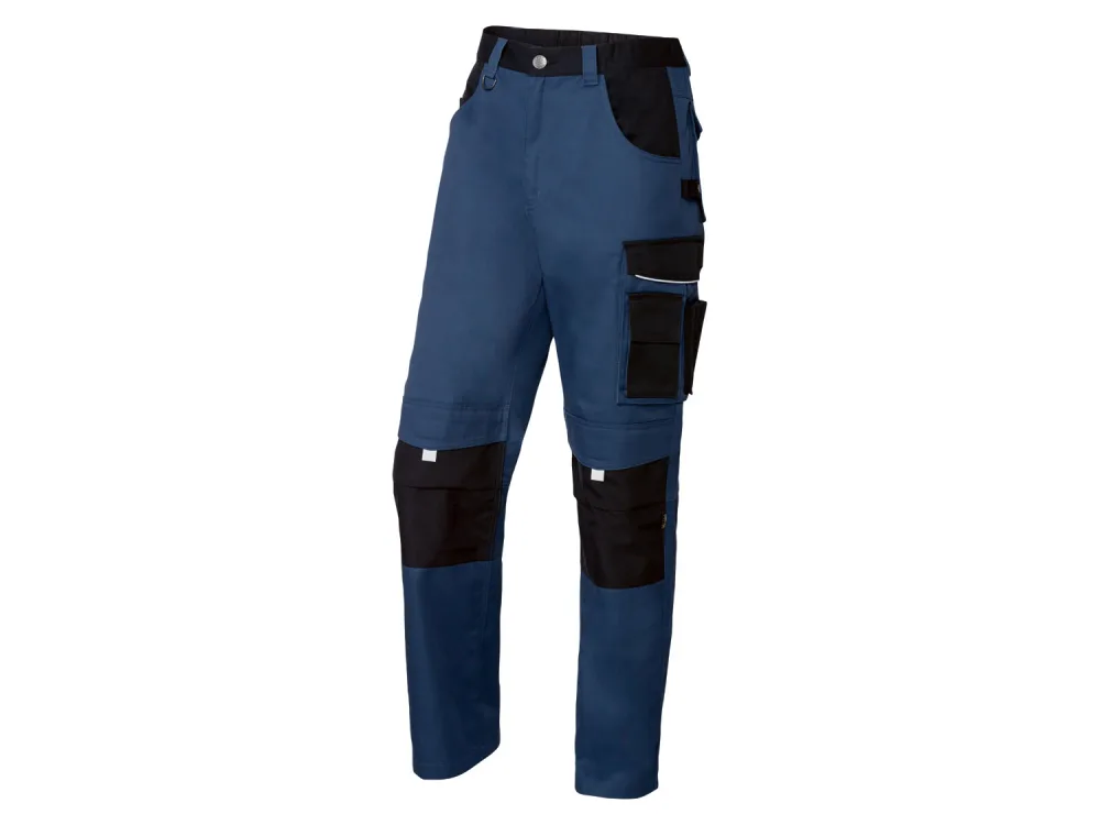PARKSIDE PERFORMANCE® Pánske montérky (58, modrá/čierna)