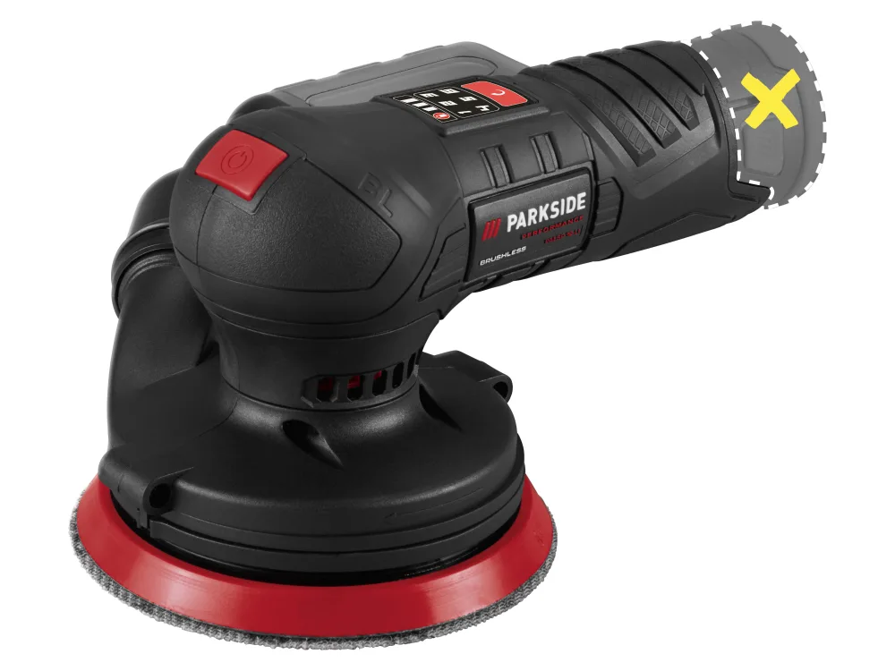 PARKSIDE PERFORMANCE® Ponceuse excentrique sans fil + Batterie + Chargeur, 12 V