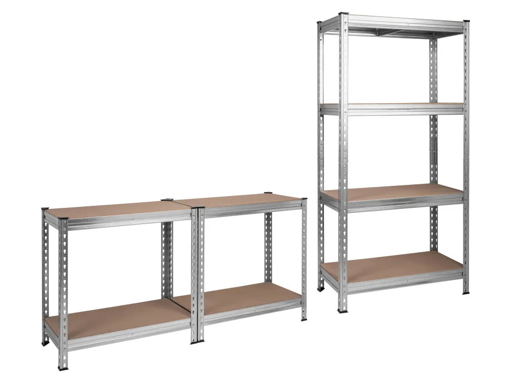 PARKSIDE PERFORMANCE® Regál, 200 x 100 x 50 cm, 2 kusy