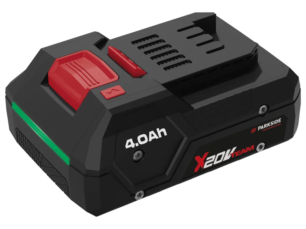 PARKSIDE PERFORMANCE® Set Batterie Smart PAPP 204 A1 (4 Ah, 20 V) et Chargeur rapide PLG 20 C3 (4,5 A, 20 V)