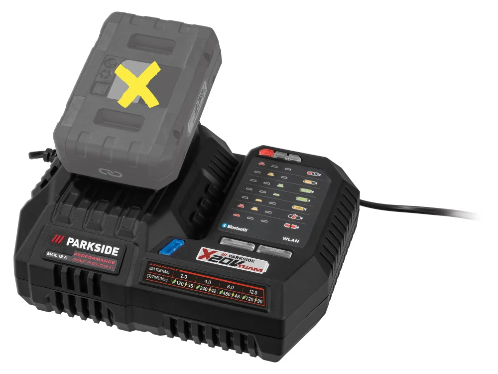 PARKSIDE PERFORMANCE® Smart nabíjačka akumulátora 20 V/12A PLGS 2012 A1