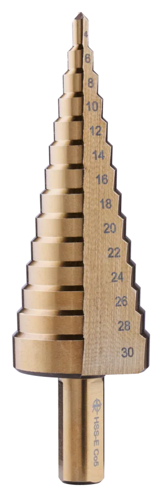 PARKSIDE PERFORMANCE® Stufenbohrer »PSB 2 A1« / Stufenbohrer »PSB 1 A1« / Forstnerbohrer-Set »PFS 5 A1« (Stufenbohrer 4-30 mm)