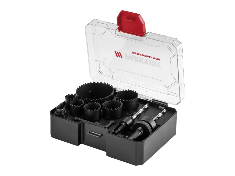PARKSIDE PERFORMANCE® Súprava bimetalových dierovacích píl, 11-dielna