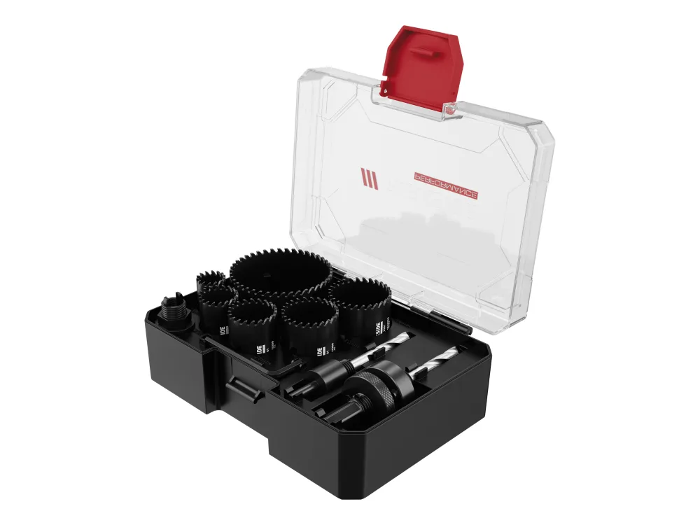 PARKSIDE PERFORMANCE® Súprava bimetalových dierovacích píl, 13-dielna