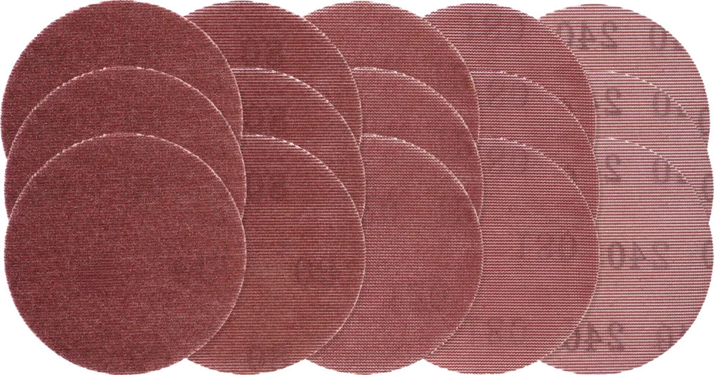 PARKSIDE PERFORMANCE® Súprava brúsnych mriežok, 15-dielna (excentrická brúska)