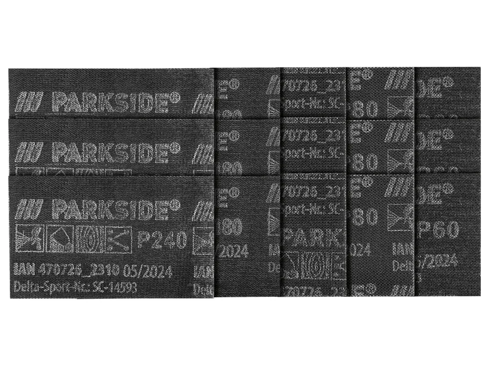 PARKSIDE PERFORMANCE® Súprava brúsnych mriežok (vibračná brúska)