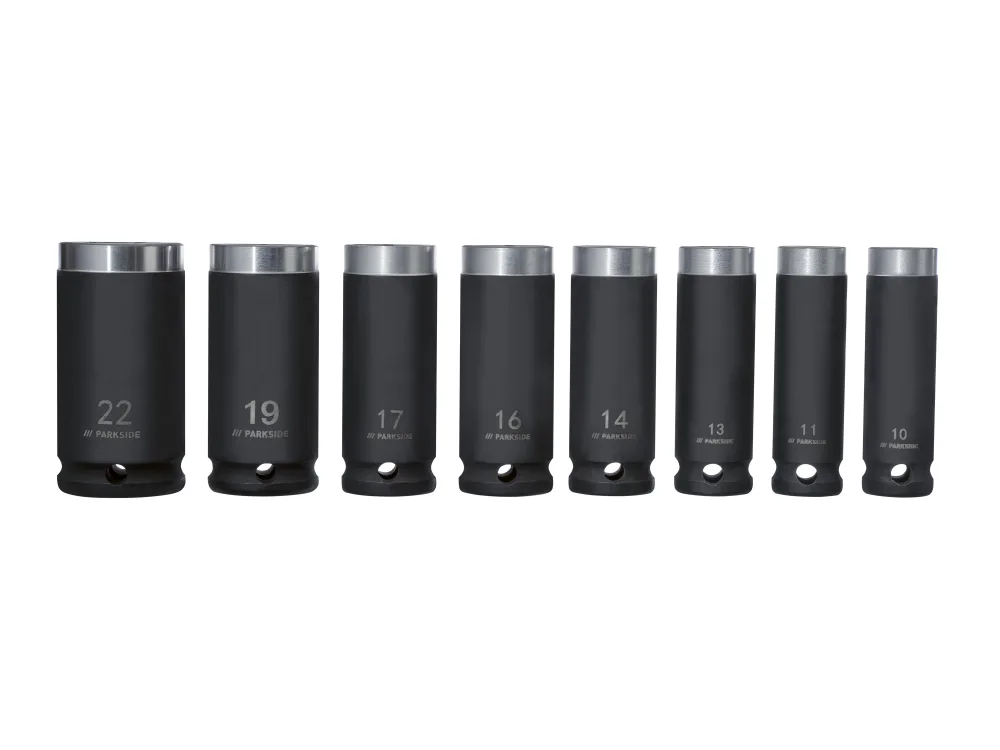 PARKSIDE PERFORMANCE® Súprava nástrčných kľúčov, 8-dielna (súprava nástrčných kľúčov 3/8")