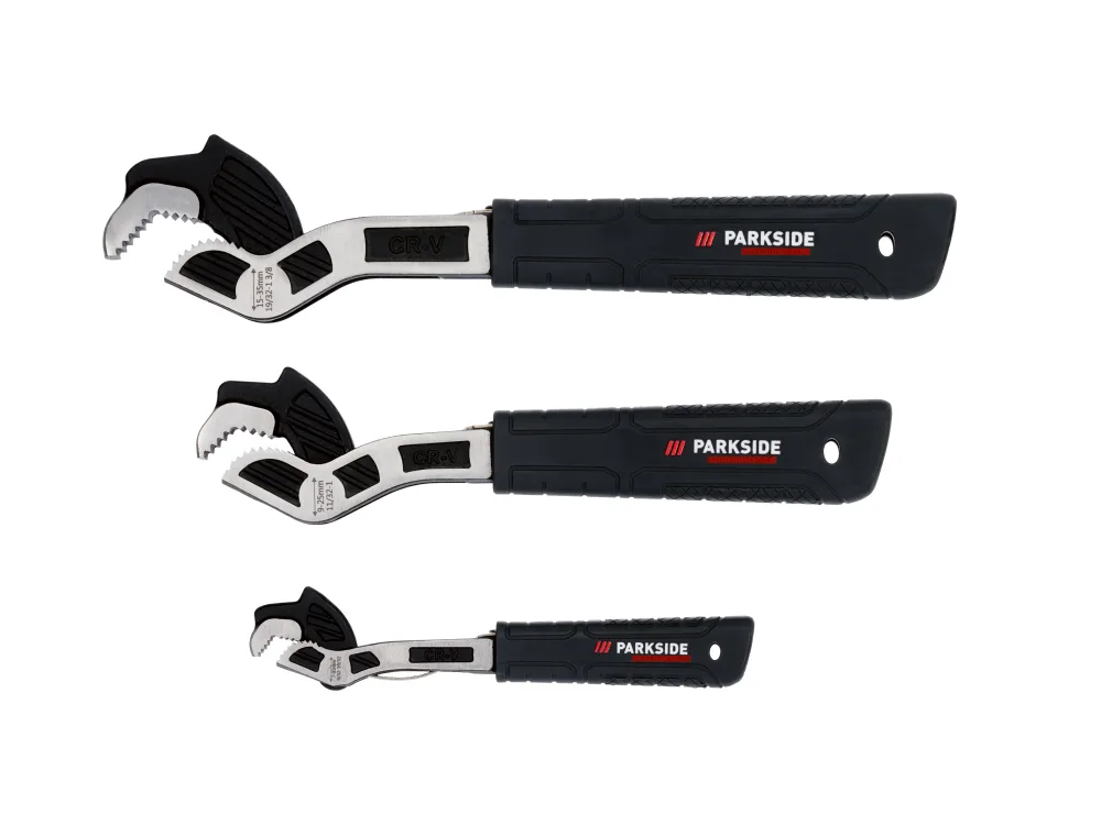 PARKSIDE PERFORMANCE® Súprava otvorených kľúčov, 3-dielna