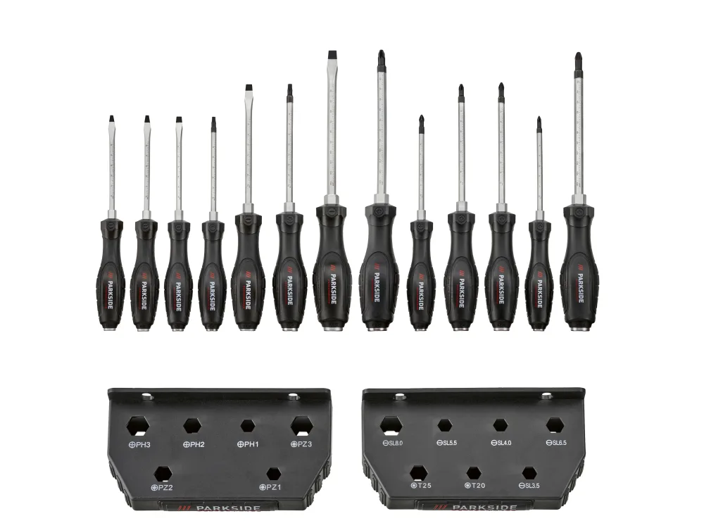 PARKSIDE PERFORMANCE® Súprava sekacích skrutkovačov, 13-dielna