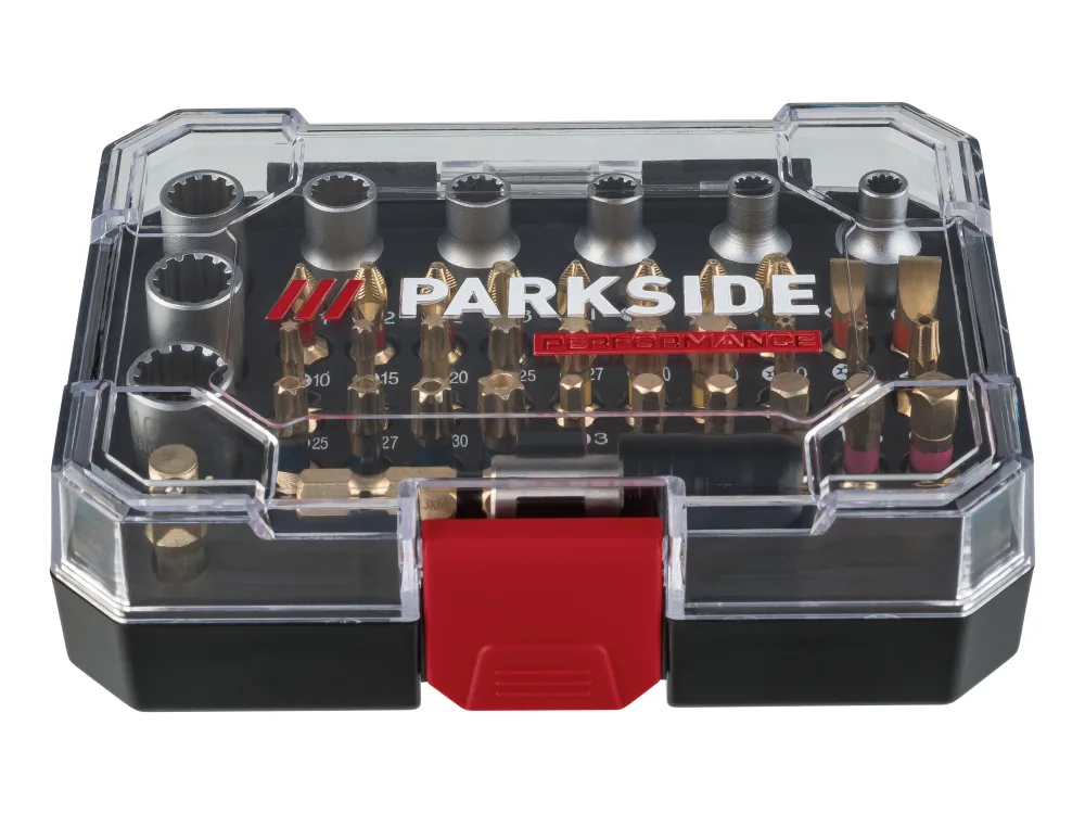 PARKSIDE PERFORMANCE® Súprava torzných bitov/Súprava torzných bitov a nástrčných kľúčov (súprava torzných bitov a nástrčných kľúčov, 40-dielna)