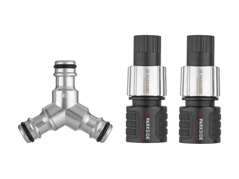 PARKSIDE PERFORMANCE® Základná postrekovacia súprava/Y spojka/2-cestný ventil (Y-spojka s 3 hadicovými prípojkami)