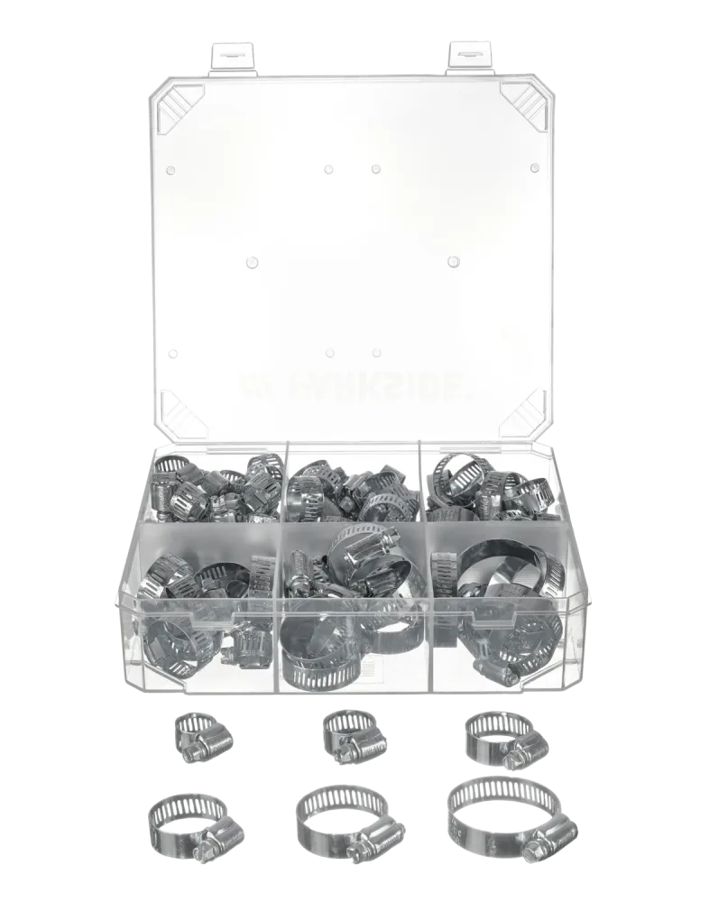 PARKSIDE® Podložky/Zmršťovacie bužírky/Hadicové spony (sortiment hadicových spôn)