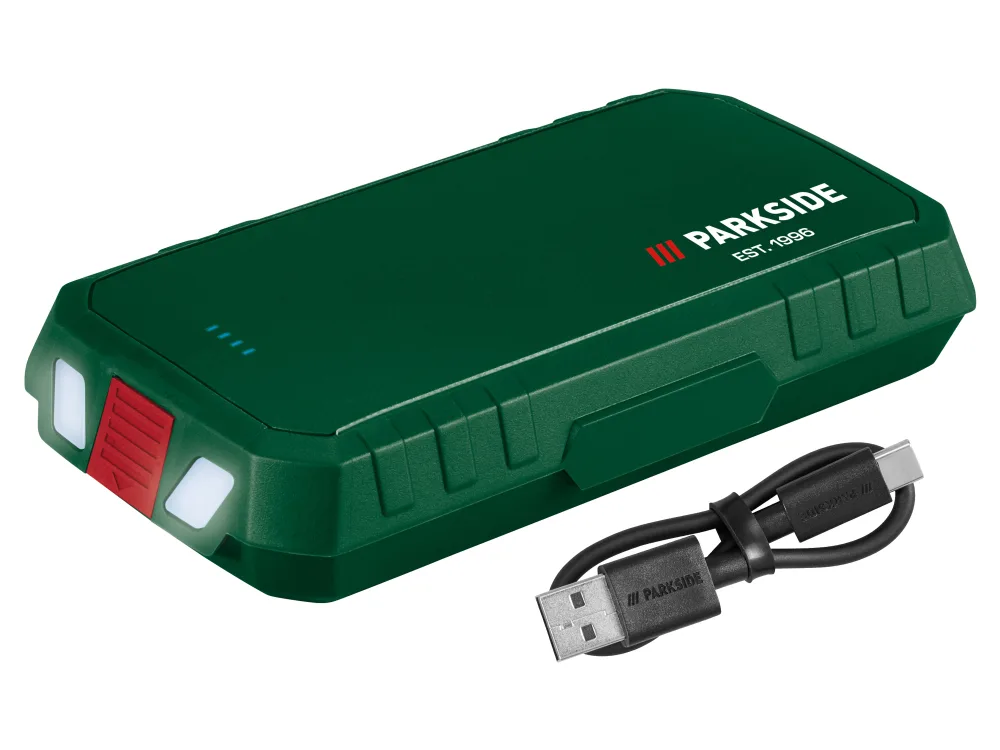 PARKSIDE® Powerbanka s funkciou svietenia Fan Edition, 20000 mAh