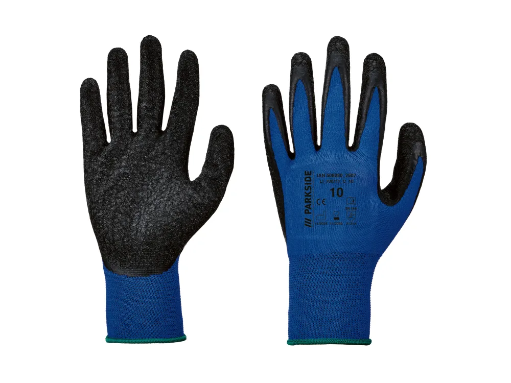 PARKSIDE® Pracovné latexové rukavice (10)