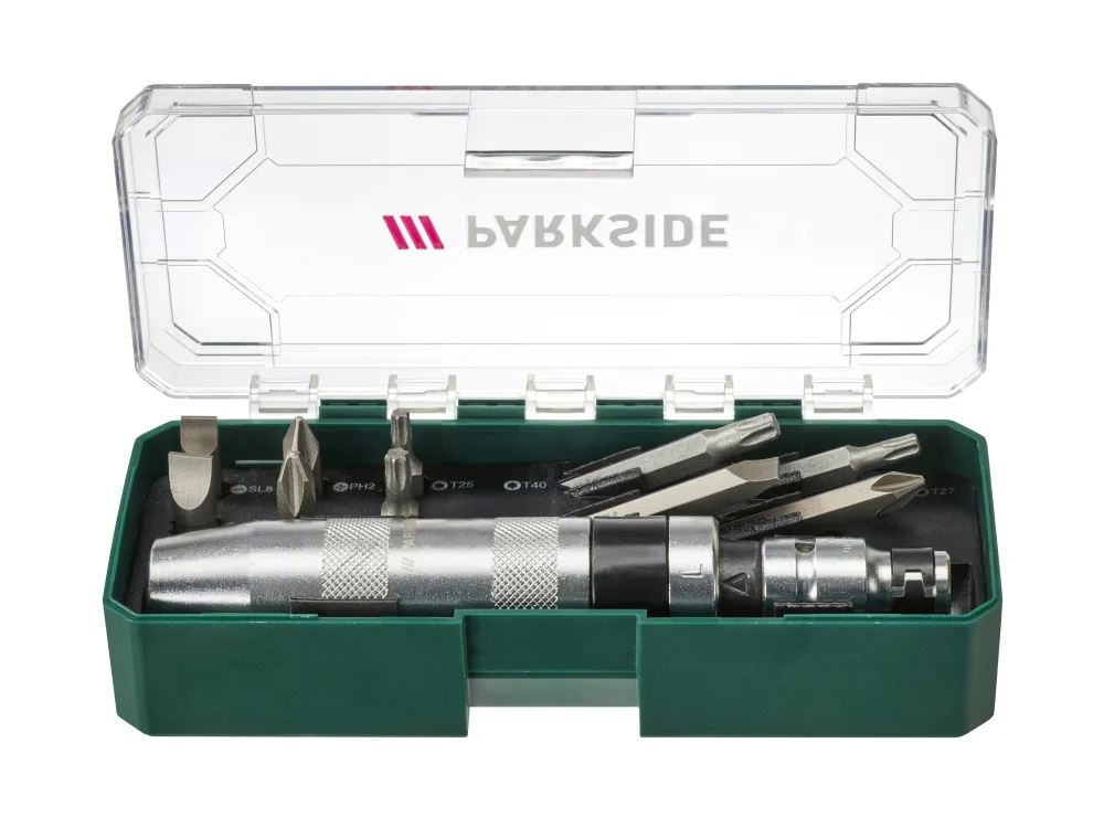 PARKSIDE® Príklepový skrutkovač/Súprava na odstraňovanie skrutiek a matíc (príklepový skrutkovač)