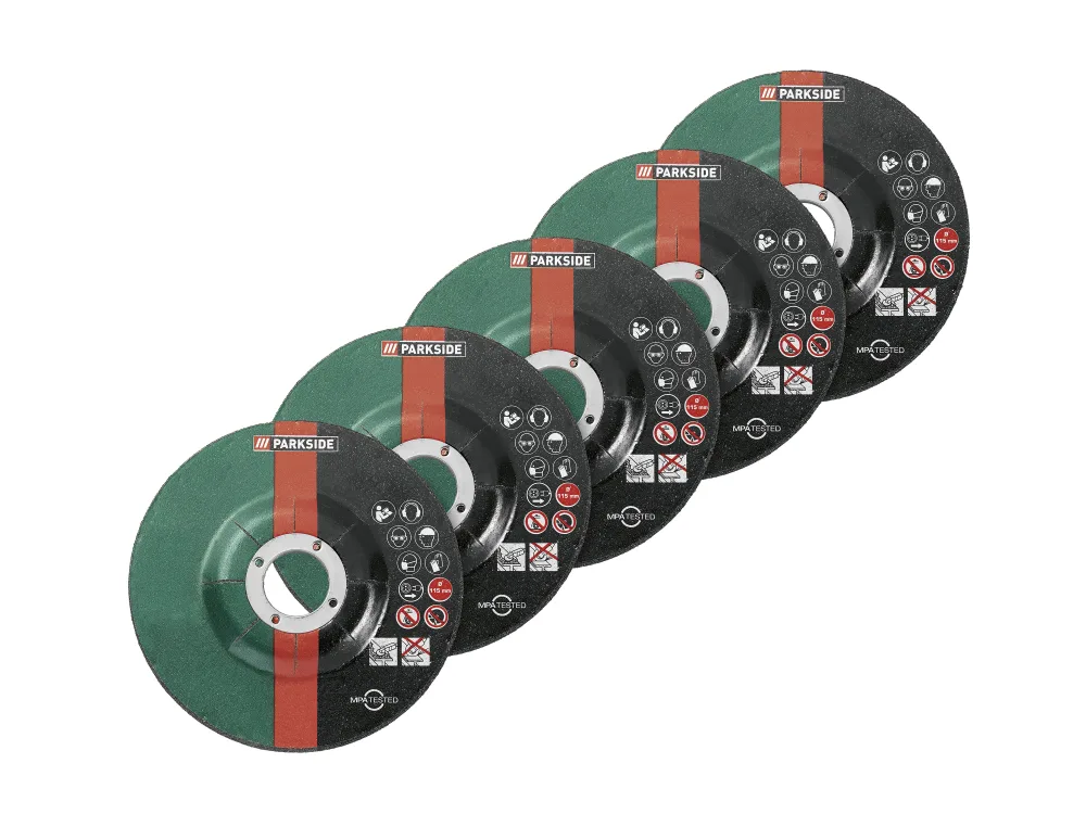 PARKSIDE® Príslušenstvo k uhlovej brúske, 115 mm (súprava hrubovacích kotúčov)