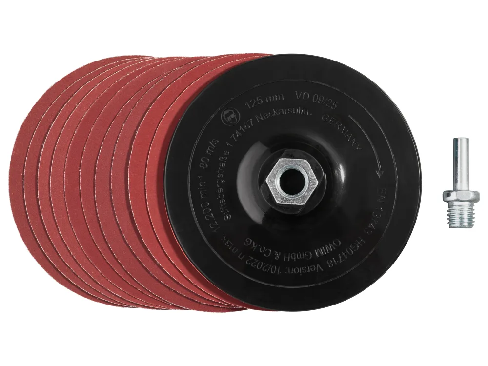 PARKSIDE® Príslušenstvo k uhlovej brúske, 125 mm (brúsny tanier na suchý zips)