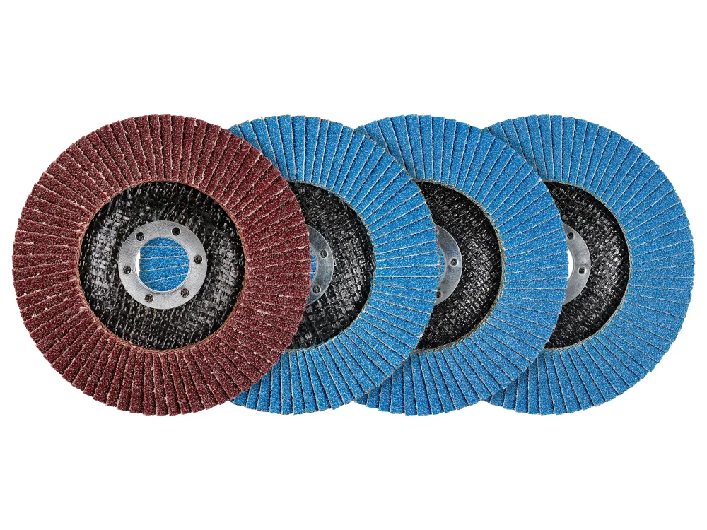 PARKSIDE® Príslušenstvo k uhlovej brúske, 125 mm (súprava vejárových brúsnych kotúčov, 4-dielna)