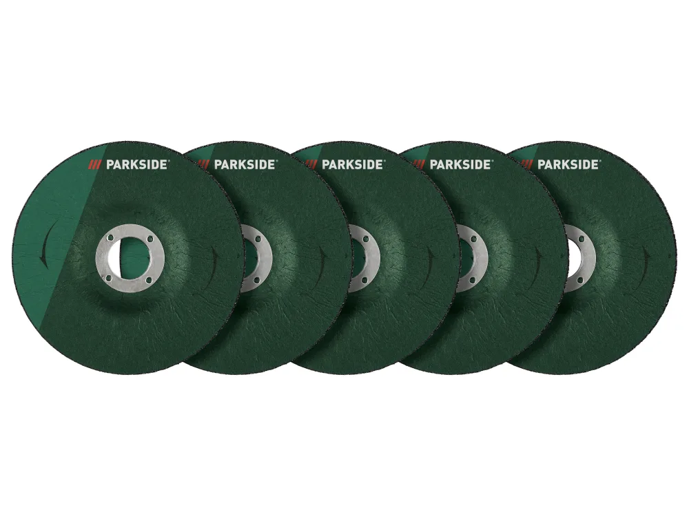 PARKSIDE® Príslušenstvo pre uhlovú brúsku  (súprava hrubovacích kotúčov, 5-dielna)
