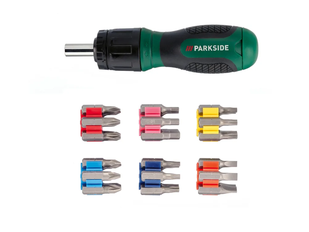 PARKSIDE® Račňový skrutkovač s bitmi PSRB 31 A1