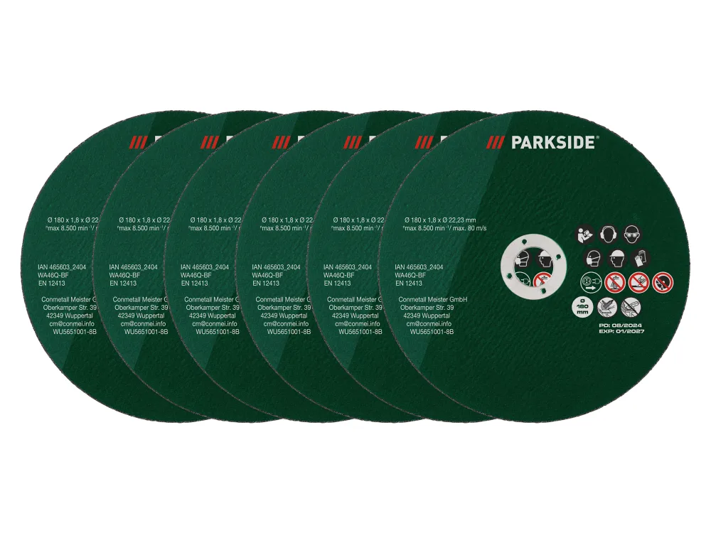 PARKSIDE® Rezné kotúče (kov)