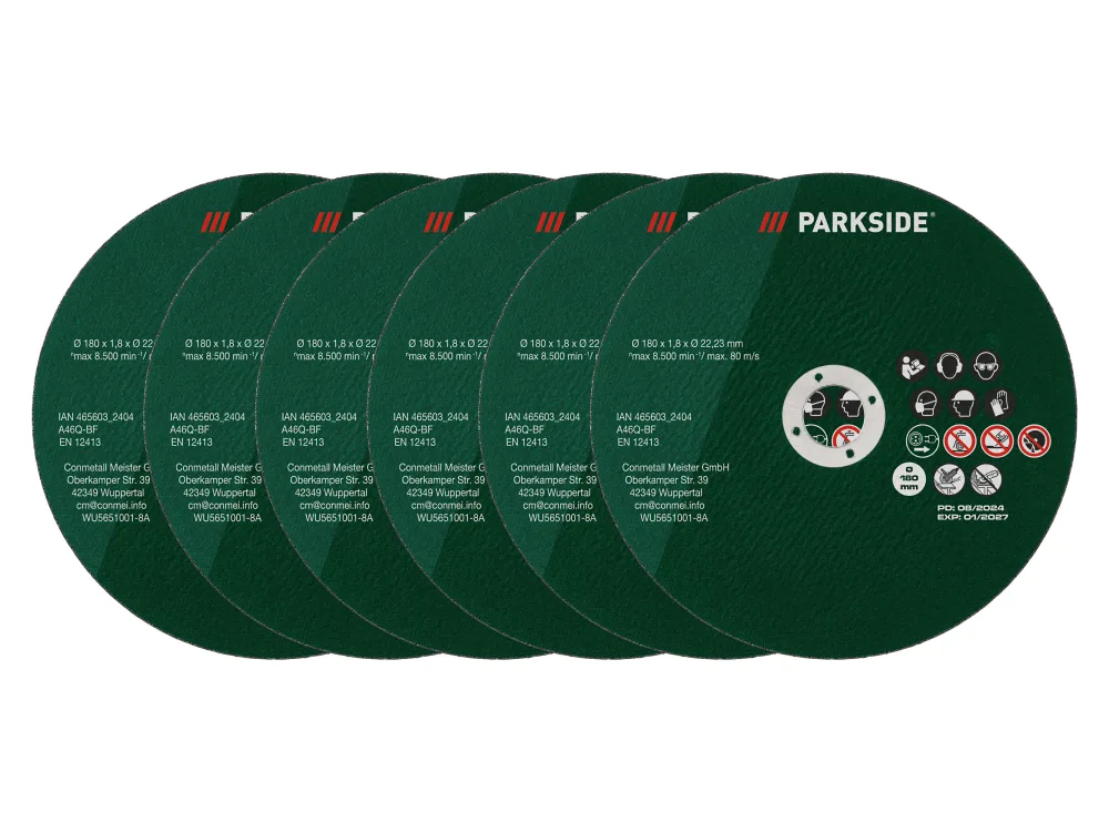 PARKSIDE® Rezné kotúče (nehrzdavejúca oceľ)
