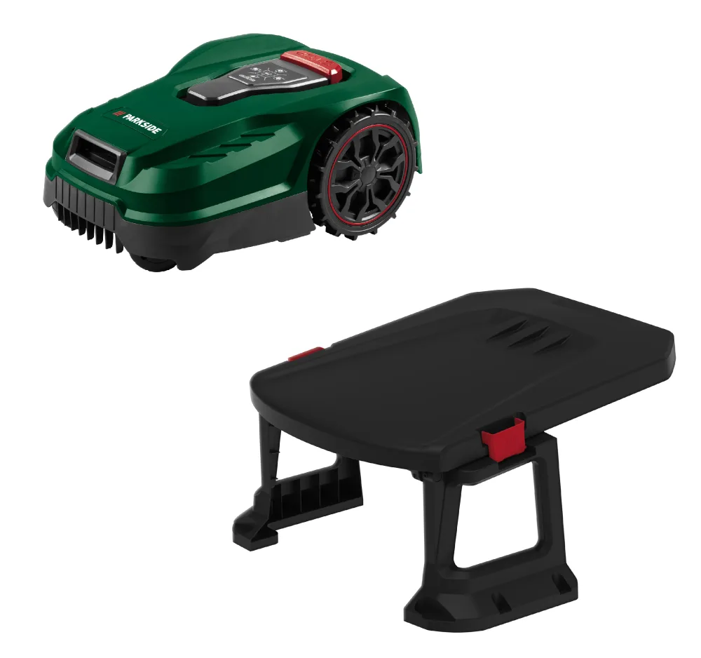 PARKSIDE® Robotická kosačka 20 V PAMRC 250 A1 City + Garáž pre robotickú kosačku PUMRG A1