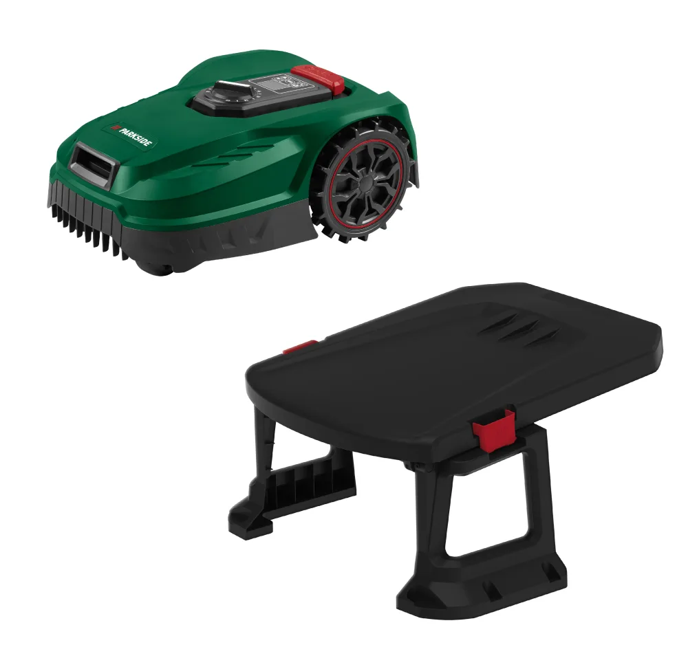 PARKSIDE® Robotická kosačka PAMRS 750 A1 Smart + Garáž pre robotickú kosačku PUMRG A1