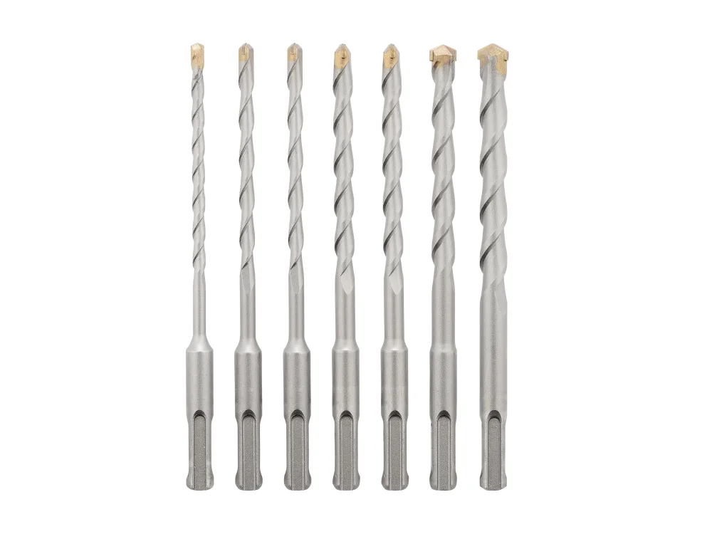 PARKSIDE® SDS plus vrtáky/sekáče (súprava vrtákov SDS Plus, 7-dielna)