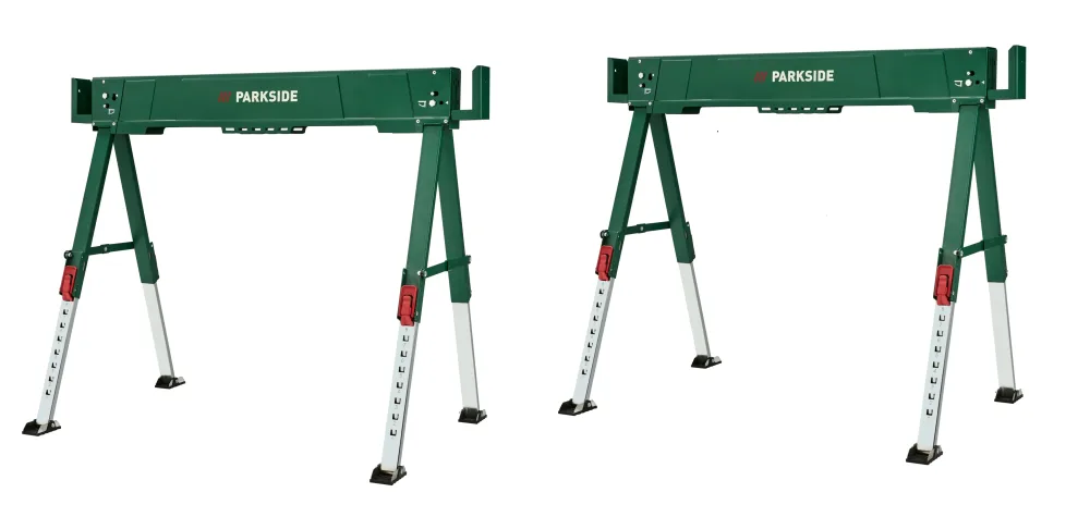 PARKSIDE® Skladací pracovný kozlík, 2 kusy