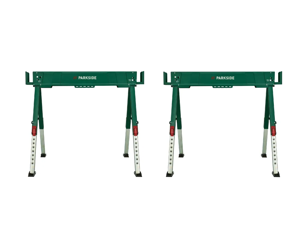 PARKSIDE® Skladací pracovný kozlík, 2 kusy