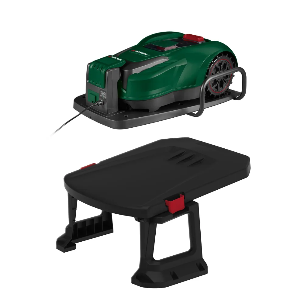 PARKSIDE® Smart robotická kosačka 20 V PAMRS 1000 A1 + Garáž pre robotickú kosačku PUMRG A1