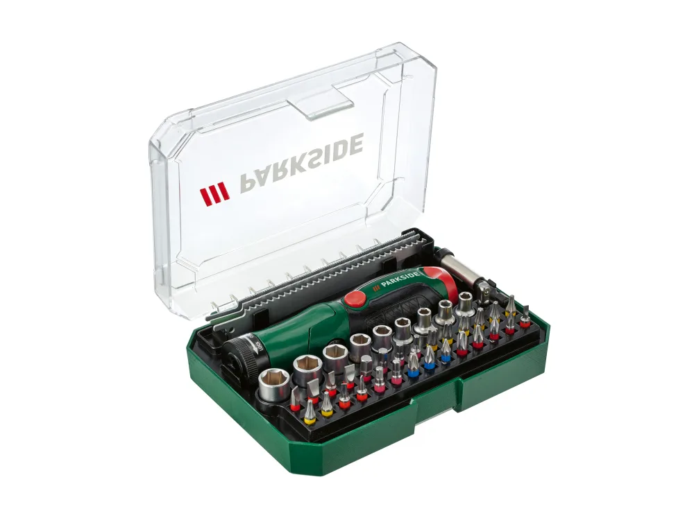 PARKSIDE® Súprava bitov a nástrčných kľúčov 5 v 1