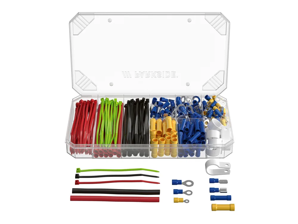 PARKSIDE® Súprava drobného príslušenstvo na káble (káblové príchytky/káblové spony)