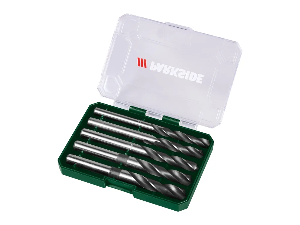 PARKSIDE® Súprava HSS špirálových vrtákov PASP 2 A1 (5-dielna)