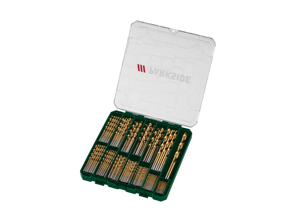 PARKSIDE® Súprava HSS vrtákov, 130-dielna