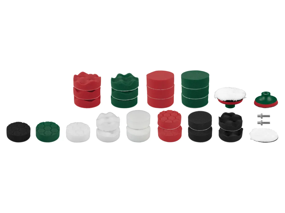 PARKSIDE® Súprava na čistenie auta (leštiace nadstavce a špongie)