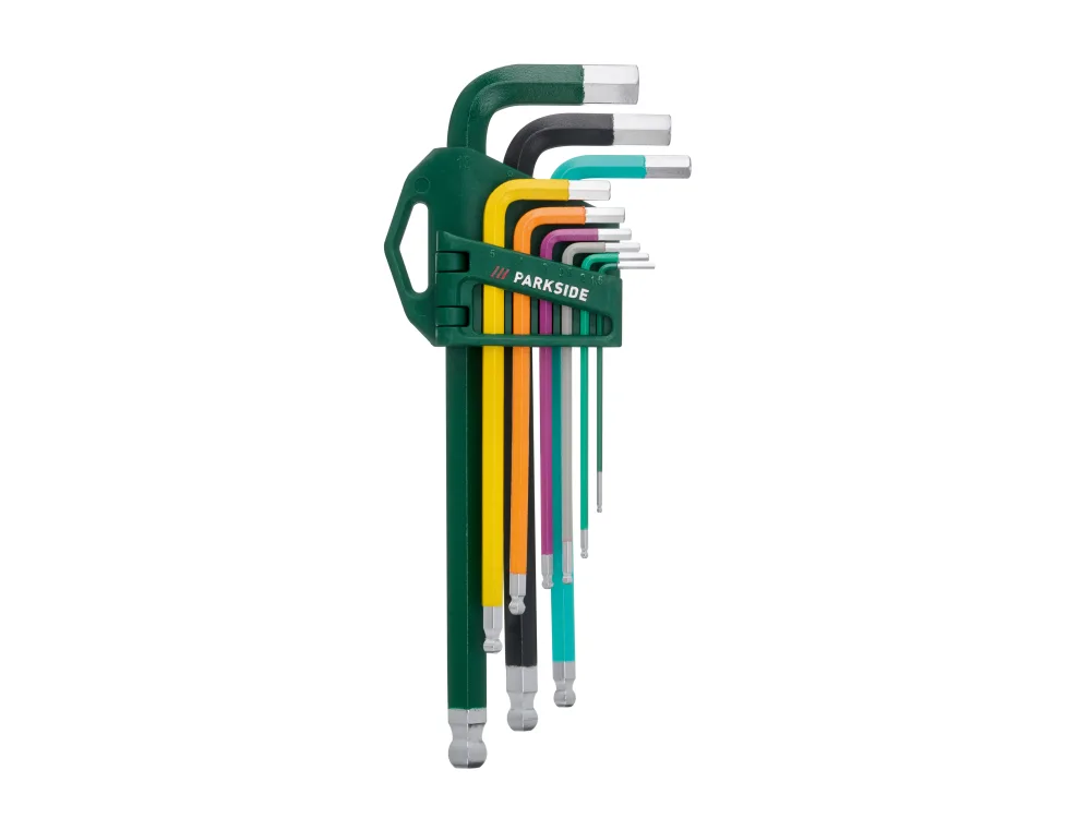 PARKSIDE® Súprava náradia na jemnú mechaniku/kľúčov na vnútorný šesťhran (súprava oválnych kľúčov na vnútorný šesťhran)