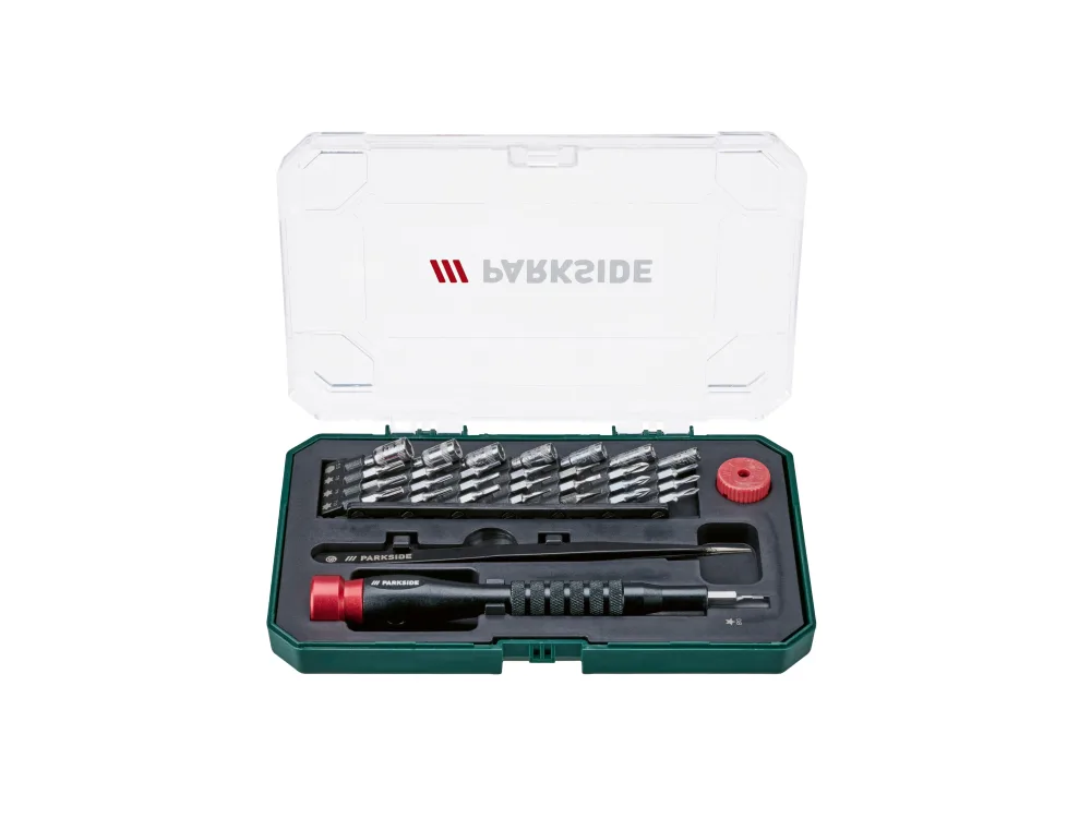 PARKSIDE® Súprava náradia (súprava bitov na jemnú mechaniku, 32-dielna)