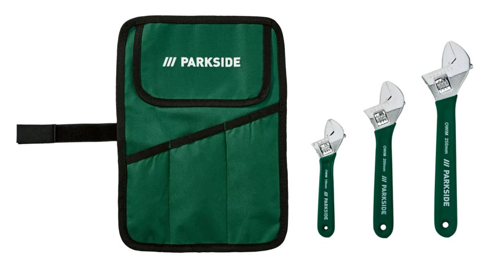 PARKSIDE® Jeu de clés à molette ou jeu de pinces multiprise