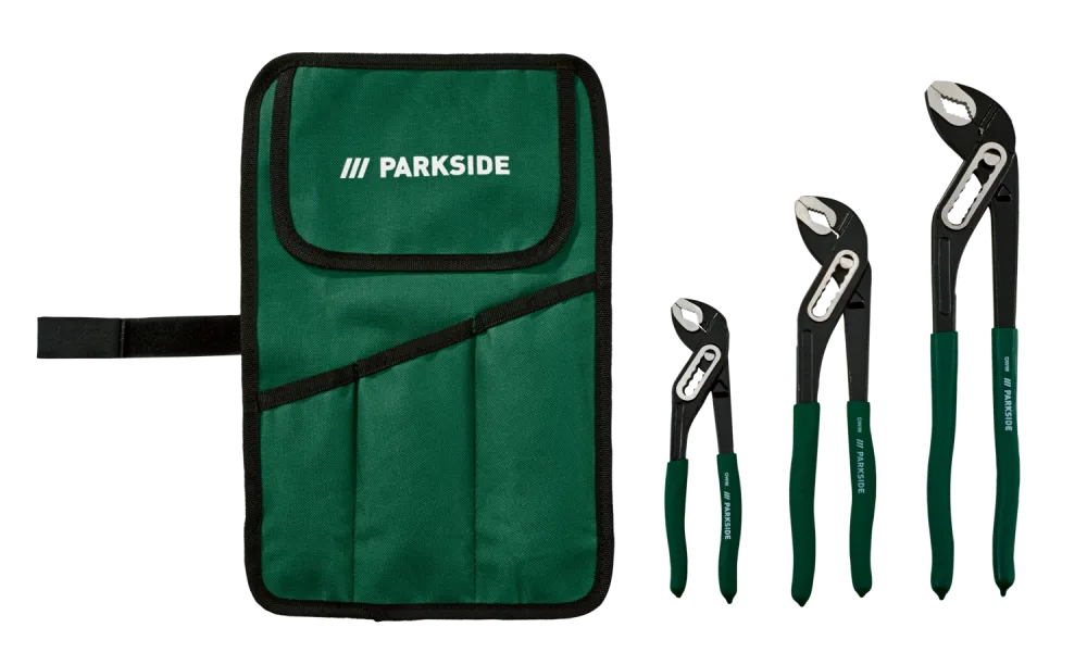 PARKSIDE® Rollgabelschlüssel-Set / Wasserpumpenzangen-Set