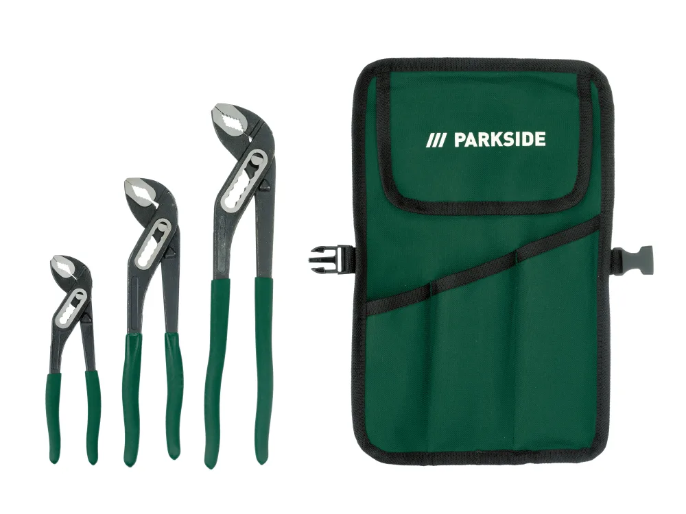 PARKSIDE® Súprava nastaviteľných kľúčov/Kliešte na vodné čerpadlo (3-dielna súprava)