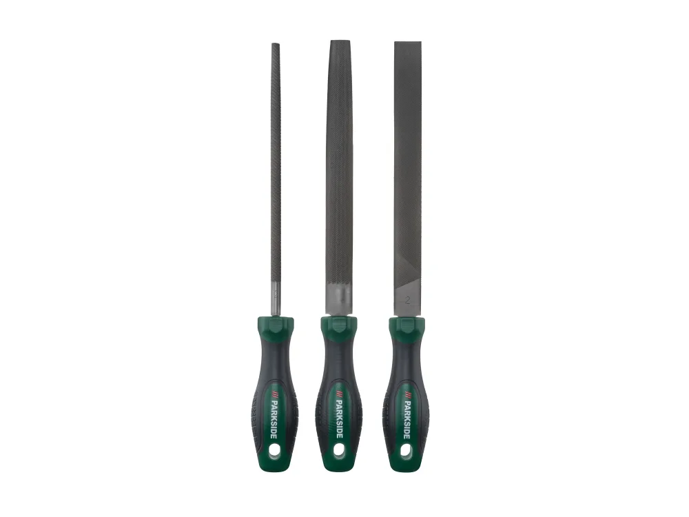 PARKSIDE® Súprava pilníkov/rašplí/drôtených kief/dlát (3-dielna)