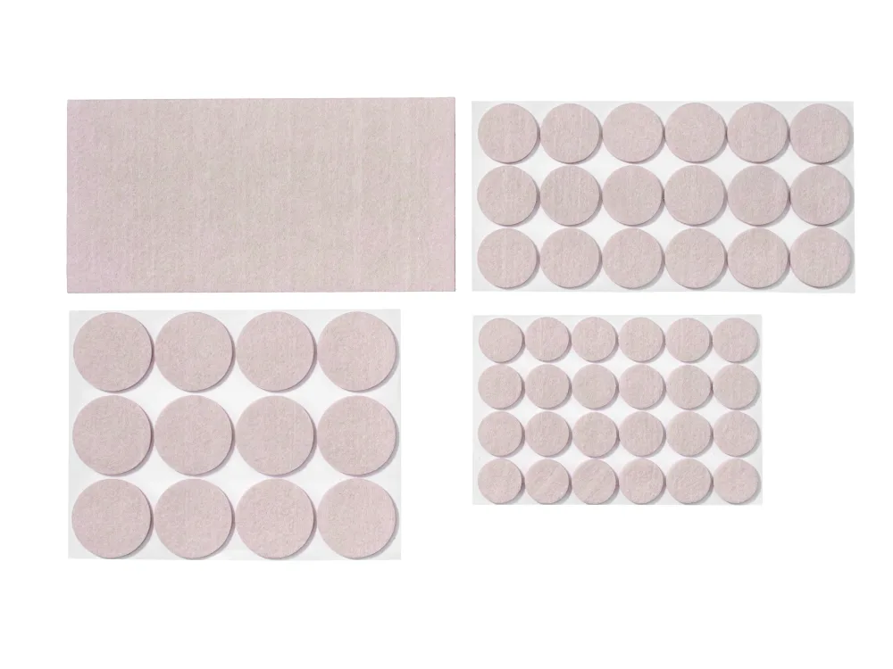 PARKSIDE® Parkettgleiter-Set / Rutsch- und Lärmstopper-Set (Parkettgleiter 55 tlg., Hellbraun)